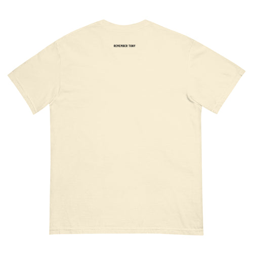 Still Dealing With Anxiety tee, bone, back