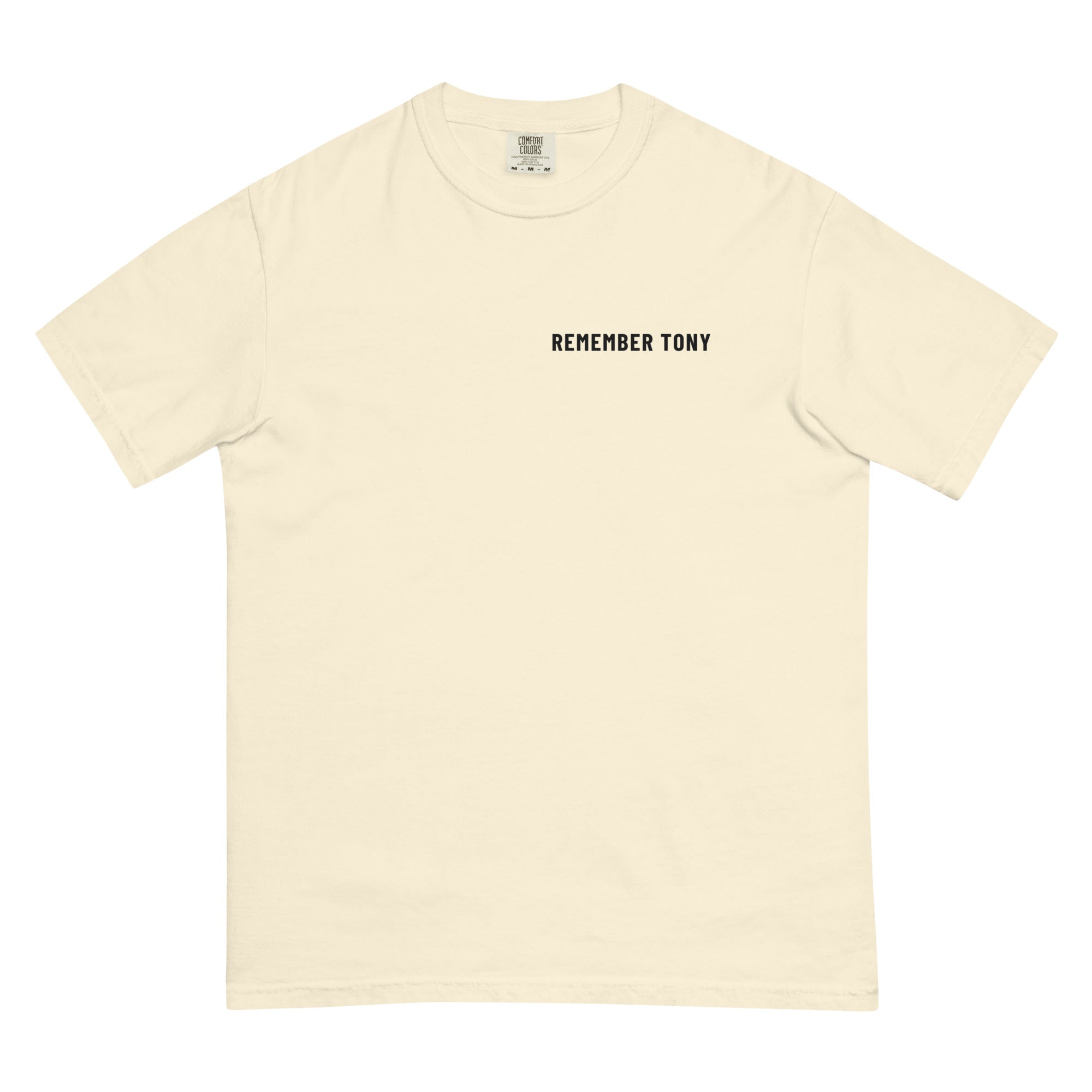 The Signal tee, bone, front